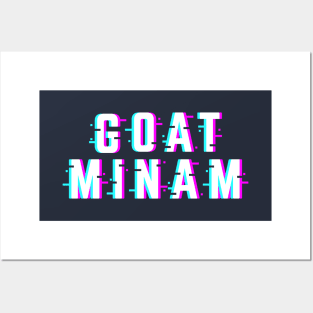 BTS RM Goatminam typography Posters and Art